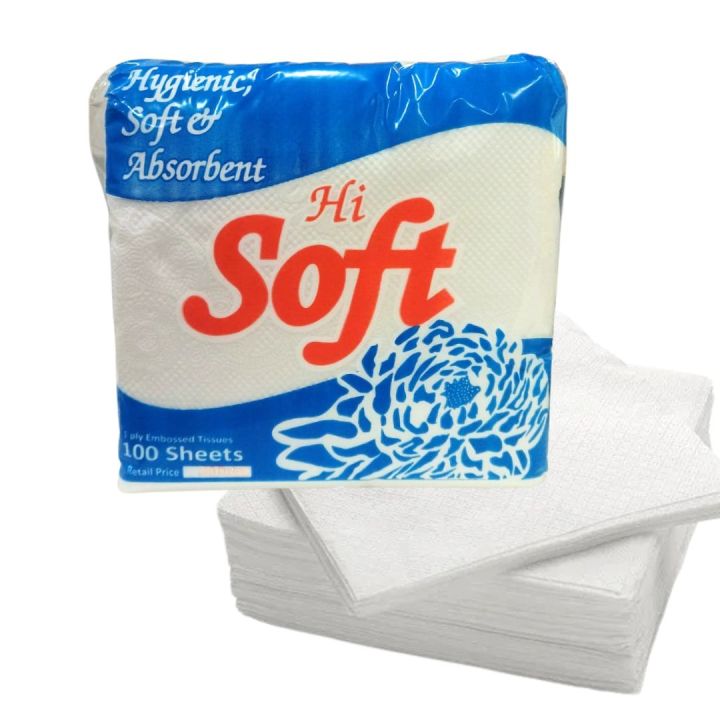 Tissue%20-%20Paper%20Serviette%2020%20pack%2033x33%20100%20Sheets%20-%20Image%202