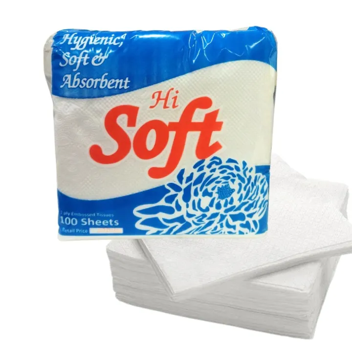 Tissue%20-%20Paper%20Serviette%2020%20pack%2033x33%20100%20Sheets%20-%20Image%202