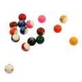 Pool Balls Set, Best Color Saturation Billiards Balls Scratch Resistant 5.72cm for Entertainment. 