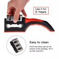 Professional 3-Stage Knife Sharpener Manual Kitchen Knife Sharpening Tool For all Knives. 