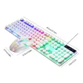Firewings Typewriter Style Key board USB LED Backlit Round Keycaps Gaming Keyboard. 