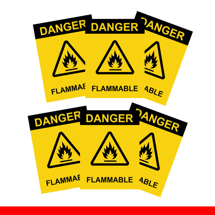 Danger%20Flammable%20Safety%20Sing%20Sticker%206%20pack%20-%206%20Inch%20x%208%20Inch%20High%20Quality%20Sticker%20-%20Image%202