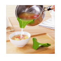 Silicone Drain Pans Round Rim Deflector Liquid Funnel Soup Diversion Mouth - Cooking Tools Kitchen Accessories. 