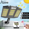 Auoyo Foldable COB Solar Light Outdoor Garden Decoration Smart Motion Sensor Waterproof Lighting Street Wall Lamps. 