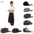 Fashion Chef Headwrap Tie Back Hat Skull Cap for Waiters. 