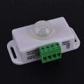 PIR Infrared Motion Sensor Detector, DC 12V-24V Strip Light Motion Sensor Switch, for Cupboard Cabinet Stairs Kitchen. 