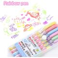 Random1PC  Rainbow Colored Gel ink Pen Office School Supplies Writing Painting Pens Drawing Coloring Marking School supplies Creative Korea Stationery Colorful Rainbow Gel-Pens. 