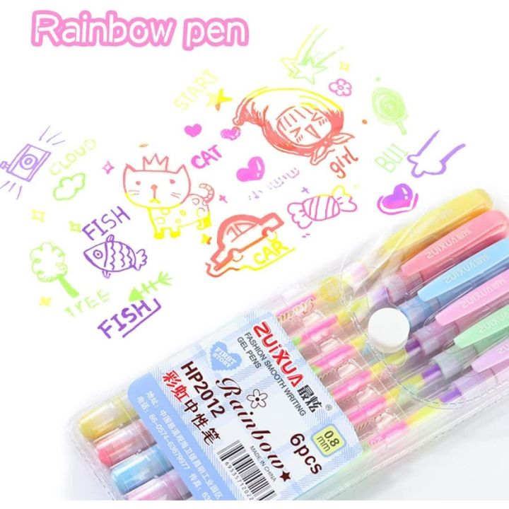 Random1PC%20%20Rainbow%20Colored%20Gel%20ink%20Pen%20Office%20School%20Supplies%20Writing%20Painting%20Pens%20Drawing%20Coloring%20Marking%20School%20supplies%20Creative%20Korea%20Stationery%20Colorful%20Rainbow%20Gel-Pens%20-%20Image%204