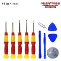 Screwdrivers For Mobile Phone Repair Opening Tool Kit 10 in 1 Screwdriver Repair Kit Cell Phone Tool Kit with Screwdriver and Cell Phone Removal Tool. 