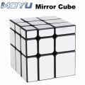 Moyu Meilong Mirror Gold and Silver Rubik Cube 3x3x3 Magic Speed Professional Puzzle Educational Puzzle Toys Magic Cubes For Kids Children. 