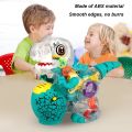 Electric Walking Dinosaur Toy Robot Dinosaur Toy Walking T- Rex Toy with Lights and Sounds for Kids Boys Girls Gift. 