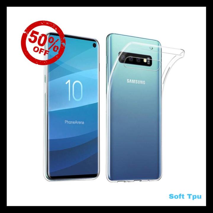 Samsung A50 Clear & Slim Silicon Soft TPU Transparent Case