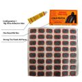 Bicycle Tire Repair Kit Tool Set Kit Patch 48PCSRubber Portable Fetal Best Quality Cycling Cold Patch Solution kit With Adhesive Glue. 