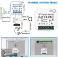 Tuya Smart Curtain Switch Controllers Roller Blinds Shutter Motor Smart Life APP Remote Control Home Easy to Use. 