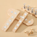 Nail Holder Wooden Display Stand For False Nail Tips Gel Polish Showing Shelf Palettes Manicure Practice Tools Supply ZH. 