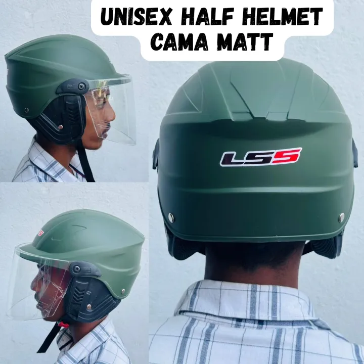 LS5%20Unisex%20Bike%20Half%20Helmet%20Black,%20Blue,%20Red%20Cama%20Matt%20and%20Shine%20for%20Boys%20and%20Girls%20with%20Clear%20Visor%20CM%2055-56%20in%20Inches%2021-22%20-%20Image%206