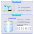 (GGBR)-Ultrasonic Level Meter Multifunctional Household Digital Display Water Tank Water Level Meter Water Level Monitor. 