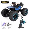 Remote Control truck with off road tires LED Lights RC drift cars. 