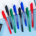 1/5/10Pcs Double Tip Permanent 4-Color Paint Marker Pen Small-End Hook Line Pen Quick-Drying Waterproof Pens For Art Drawing Suplies. 