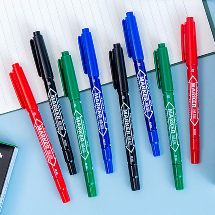 1/5/10Pcs%20Double%20Tip%20Permanent%204-Color%20Paint%20Marker%20Pen%20Small-End%20Hook%20Line%20Pen%20Quick-Drying%20Waterproof%20Pens%20For%20Art%20Drawing%20Suplies%20-%20Image%206