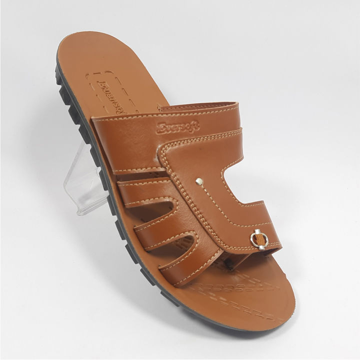 Gent's Slipper -Fashion Footwears- Men's Footwears -Gent's slides - Brown