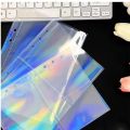 Sharkbang 10 Sheets A5 A6 Binder Refill Bags 6 Hole Card Holder Postcards Ticket Photos Organizer Sticker Storage Bags. 