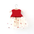 Yfashion Baby Girls Cotton Summer Sleeveless Dress Cute Lace Princess Sundress Casual Cotton Skirt For 1-3 Years Old Girls Cotton. 