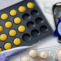 Mini Cupcake Tray Nonstick 24 piece / Mini Muffin Cupcake Tray. 