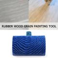 painting tools Rubber Wood Grain Paint Roller DIY Graining Painting Tool Wood Grain Pattern Wall Rollers Brush With Handle Home Paint Scrapers. 