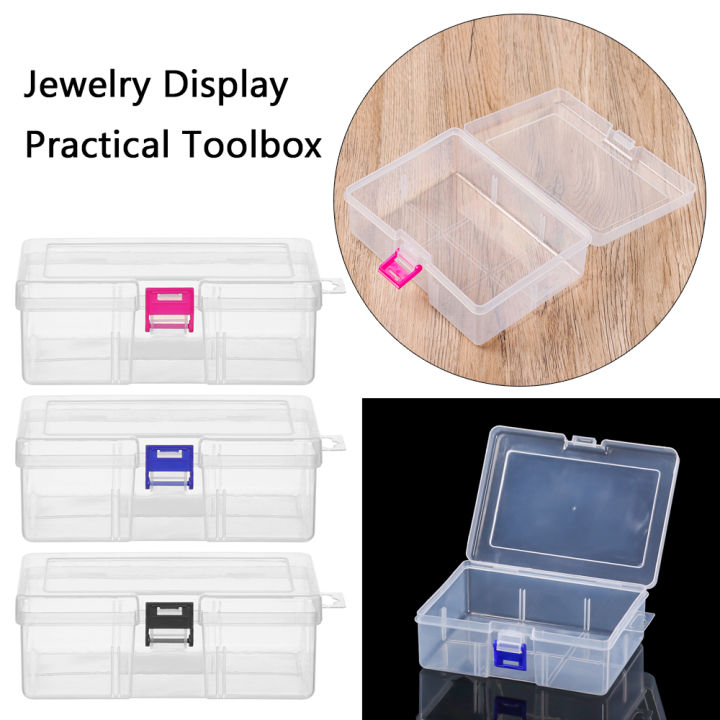 3 Colors Transparent Component Tools Case Screw Storage Cases Plastic ...