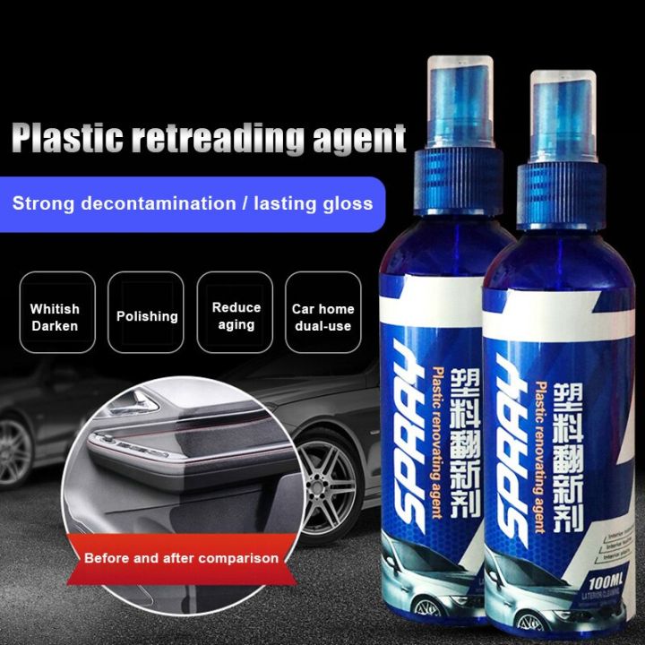 Plastic Restorer Car Exterior Agent Rubber Agent JAN88