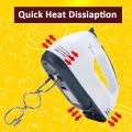 Portable Hand Mixer 7 Speed Mixing Baking Cooking and Egg Whisk Beater Blender. 