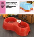 Small Double Bowls Cute Multi-Purpose Candy Colour Puppy Rabbit Cat Food Bowl Pets Food Bowls Food Dish Pet Feeders Auto Water Feeder Cat Bowl Feeder Travel Bowl Food Plate Pet Plate Water Dispenser Pet Food Bowl Cat Dish Pet Dish Food Grade Plastic Cats. 