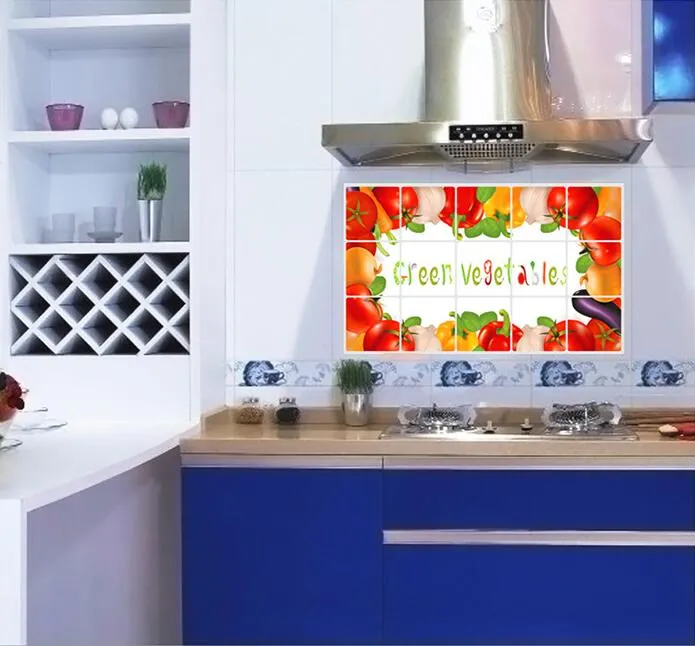 3d Fruit Kitchen Huile Proof Wall Stickers