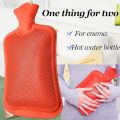 Rubber Enema Bag Set, 2L Vaginal Shower Enema Cleaner Bag, For Congestion, Colon Shower, Cleaning Coffee, Women or Men Health (Red). 