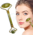 Guasha Facial Jade ngfJ NATURAL REAL STONE Roller Face and body Thin Massage Tool. 