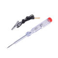 6-24V Car Voltage Circuit Tester System Long Probe Continuity Test Light Pen AS Plastic + Carbon Steel Electrical Test Pen JUNLING. 