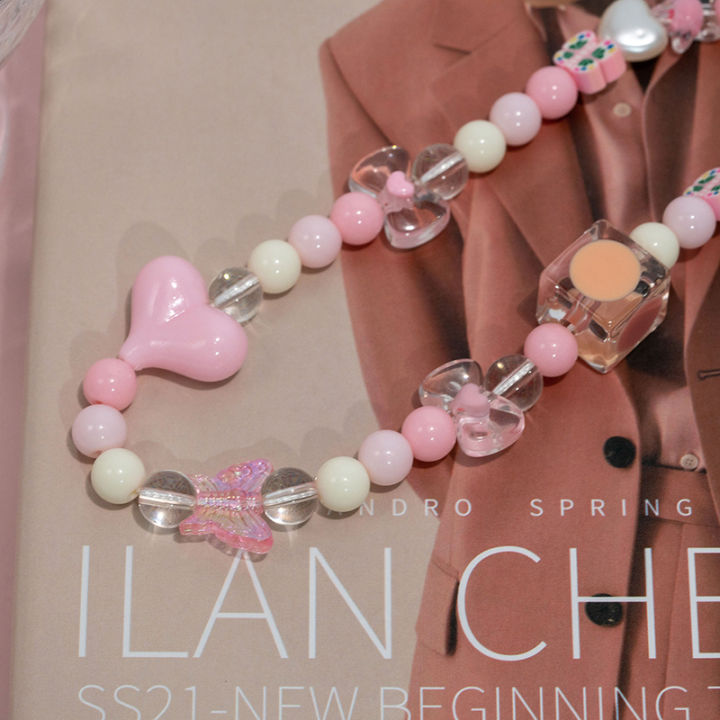 Sweet%20And%20Cute%20Pink%20Strawberry%20Mobile%20Strap%20Phone%20Chains%20For%20Women%20Pearl%20Chain%20Phone%20Pendant%20Charm%20Key%20Anti-Lost%20Lanyard%20Jewelry%20-%20Image%203