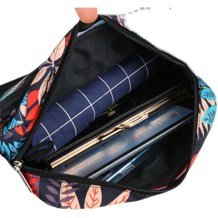 Bags%20for%20the%20Elderly%20Grandma%20Crossbody%20Small%20Square%20Bag%20Printed%20Nylon%20Women's%20Bag%20Oxford%20Cloth%20Shoulder%20Bag%20Casual%20Canvas%20Bag%20-%20Image%204