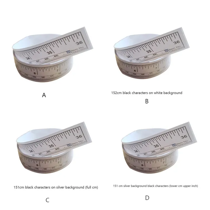 Paper Ruler Portable 90cm Scaled Self-adhesive Sewing Machine Sticker ...