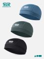 LibiOriginal SHINEMEOTH 2Pcs Punk Cycling Sports caps Men Women Motorcycle Helmet Liner Bike skull cap Ice Silk Comforts Sports Cycling Cap. 