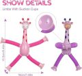 Giraffe Toy, Shape Changing Telescopic Tube Fidget Toys. 