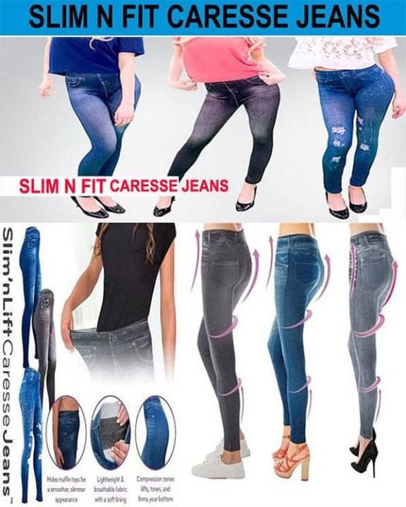 Slim%20N%20Lift%20Caresse%20Jeans%20Women's%20Slim%20Fit%20High%20Waist%20Denim%20Jeans%20-%20Image%204