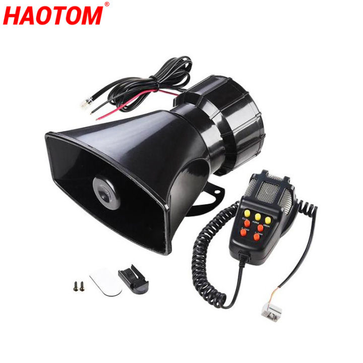 Universal%20Bike%20Car%20Van%20Three%20Wheel%207%20Sound%20Alarm%20VIP%20Tone%2012V%20Police%20Siren%20High%20Power%20Magic%20Syst%20Mic%20Horn%20-%20Image%206
