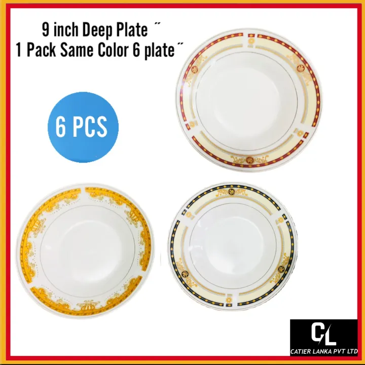 6pcs%209%E2%80%9D%20Deep%20Plate%20Ceramic%20Rice%20plates%20-%20Image%202