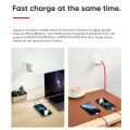 Oneplus 100W Dual Port SuperVOOC Charger USB A USB C Type Fast Charger 45W Ourput 10A Type C Cable For Oneplus 11 10 Pro Ace 2. 