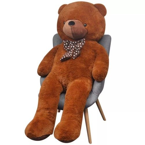 Teddy Bear Cuddly Toy Plush Brown 170 cm Daraz.lk