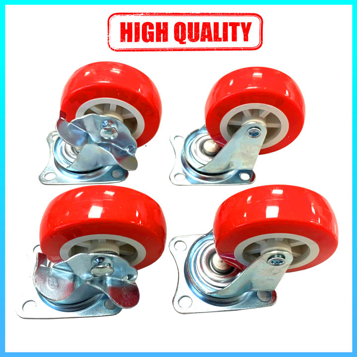 Heavy%20Duty%20PVC%20Caster%20Wheel%202%20x%20Brake%20Wheel%20&%202%20x%20Swivel%20Wheel%20(1.5%20Inch%204xPcs)%20-%20Image%203