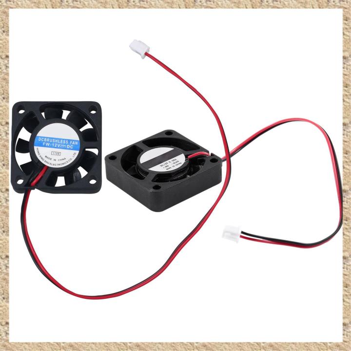 DC 12V 0.1A 2 Pin PC Case CPU Cooler Cooling Fan 40mm x 40mm x 10mm ...