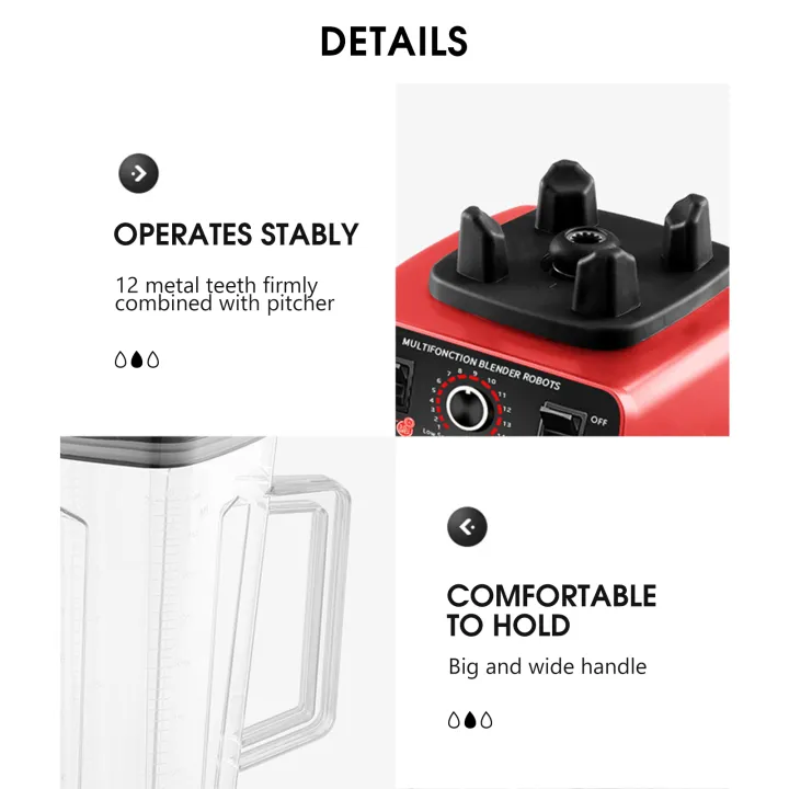 Migeet%20Multifunctional%20Blender%20for%20Smoothie%20Milkshake%20Juicer%20Ice%20Crusher%20Electric%20Grain%20Grinder%204500W%2015%20Rotating%20Speeds,%20Red%20EU%20Plug%20-%20Image%209